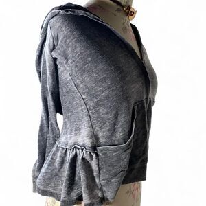 Vintage-supply Women's Grey Hoodie